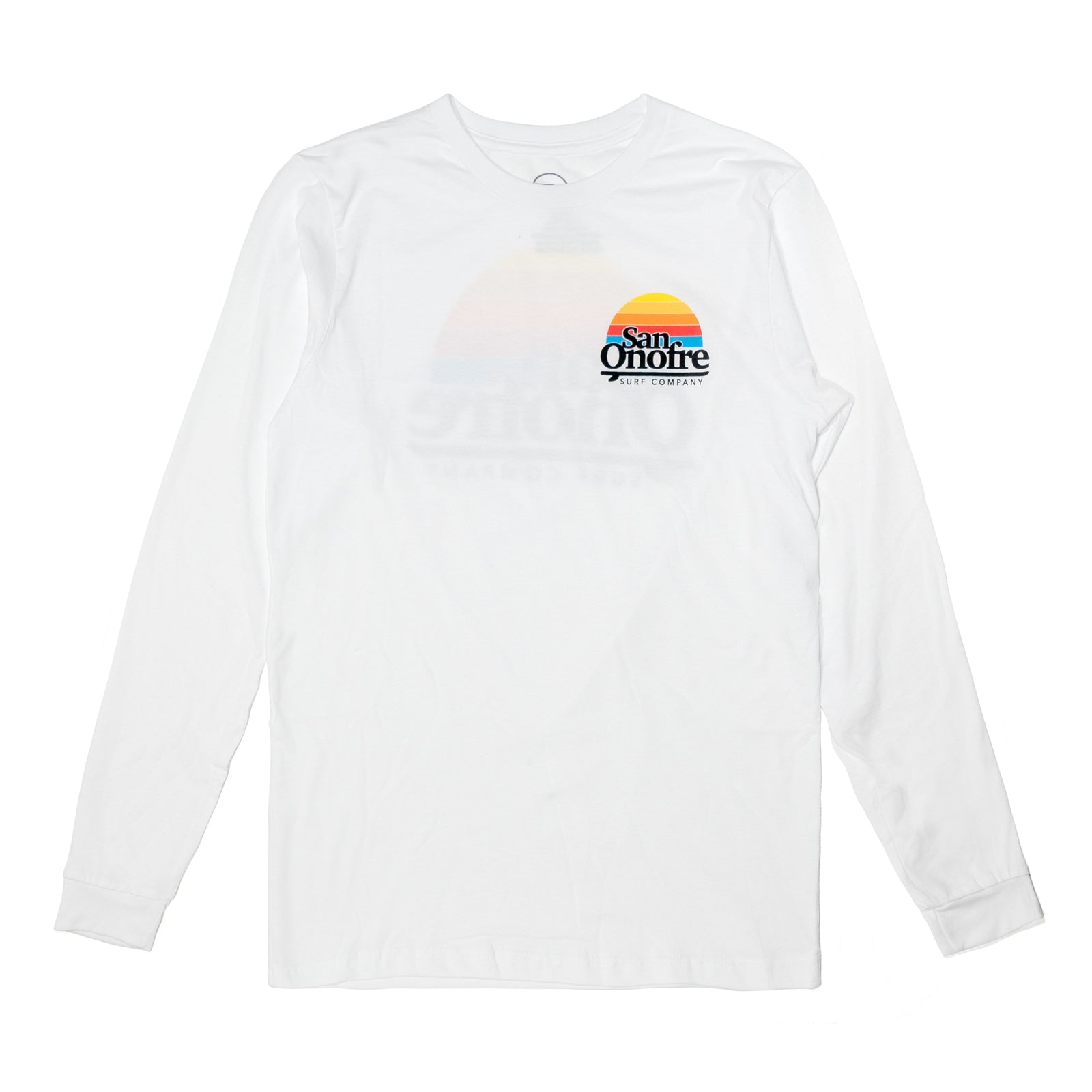 SAND.SALT.SURF.SUN. Tiki Girl Men's UPF 50+ UV Sun Protection Performance Long Sleeve T-Shirt Small / White